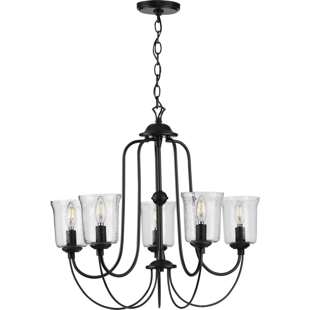 Progress Bowman P400194-031 Chandelier Light - Black