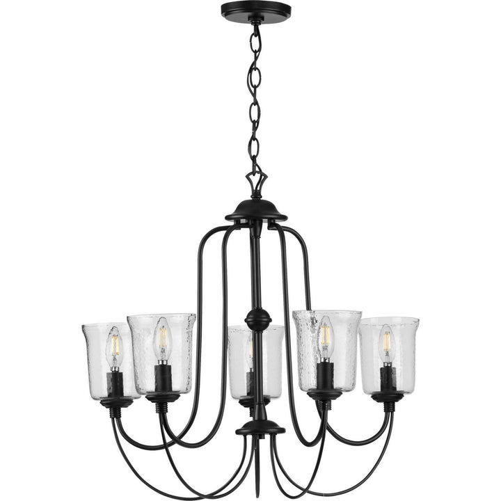 Progress Bowman P400194-031 Chandelier Light - Black