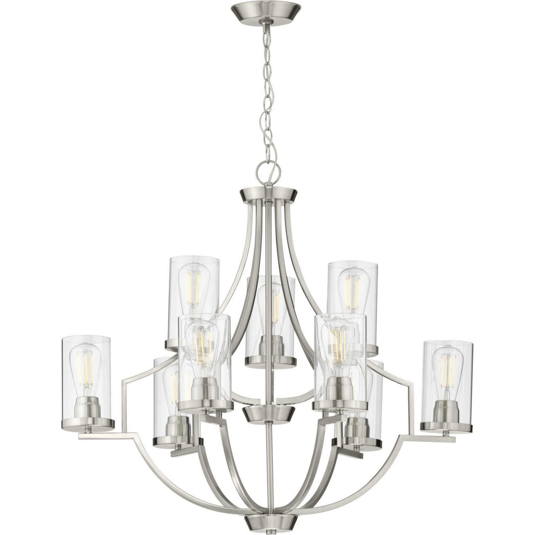 Progress Lassiter P400198-009 Chandelier Light - Brushed Nickel