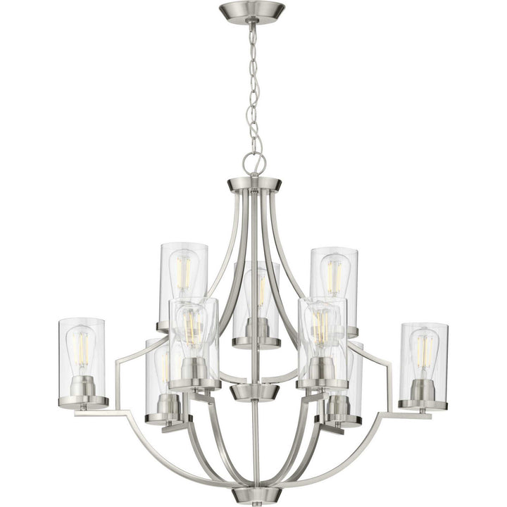 Progress Lassiter P400198-009 Chandelier Light - Brushed Nickel