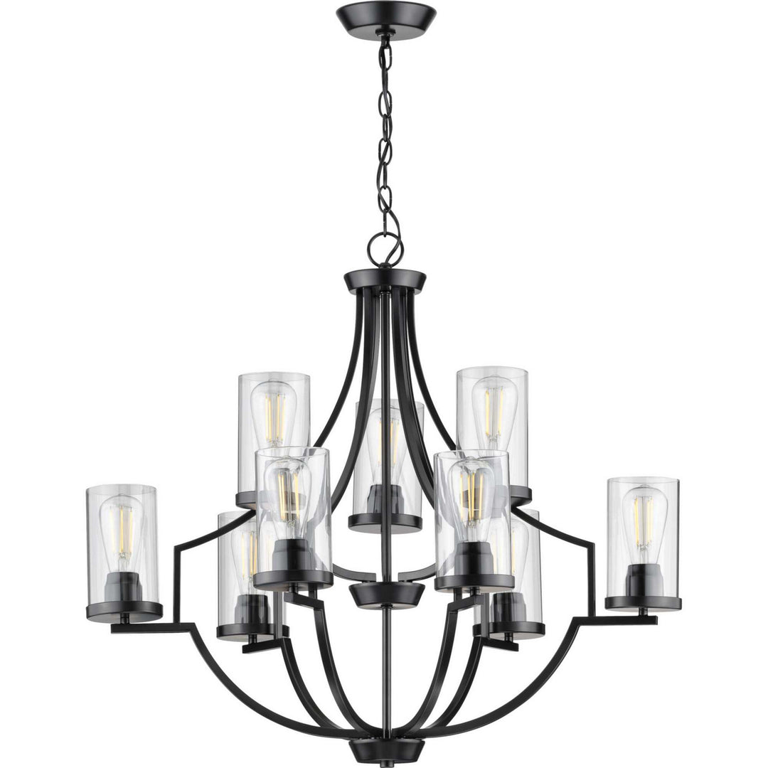 Progress Lassiter P400198-031 Chandelier Light - Black