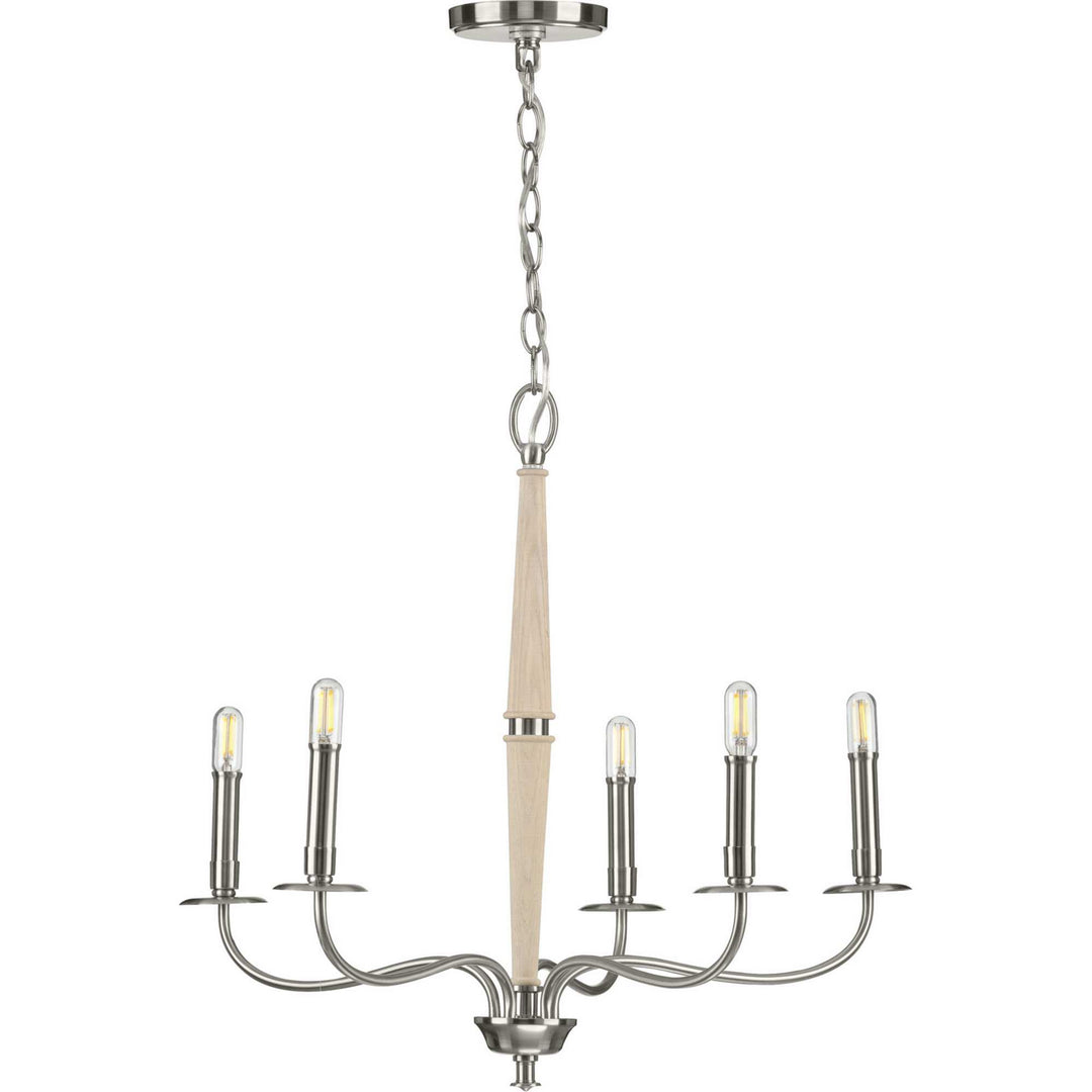 Progress Durrell P400199-009 Chandelier Light - Brushed Nickel