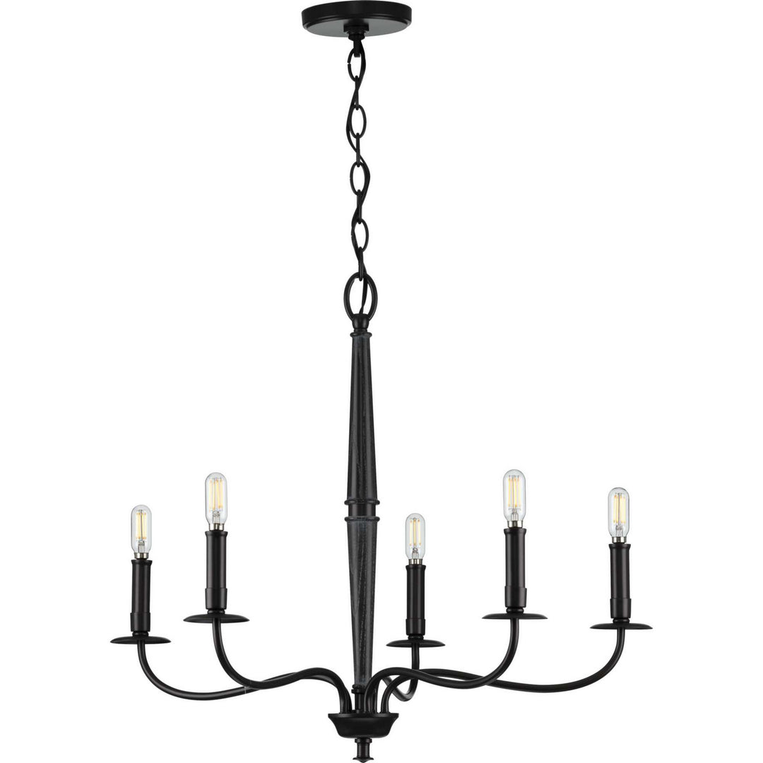 Progress Durrell P400199-031 Chandelier Light - Black