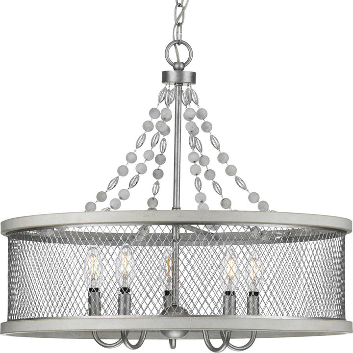 Progress Austelle P400205-141 Chandelier Light - Galvanized Finish