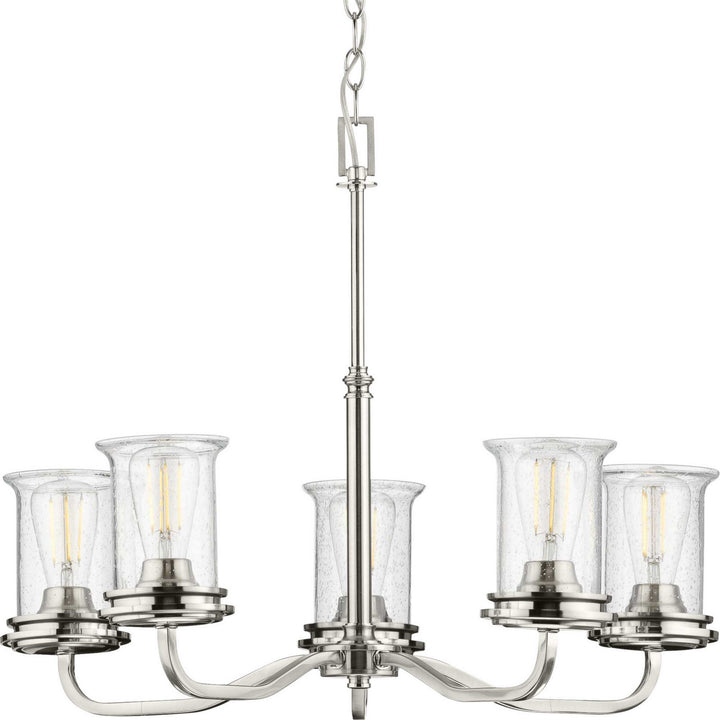 Progress Winslett P400206-009 Chandelier Light - Brushed Nickel