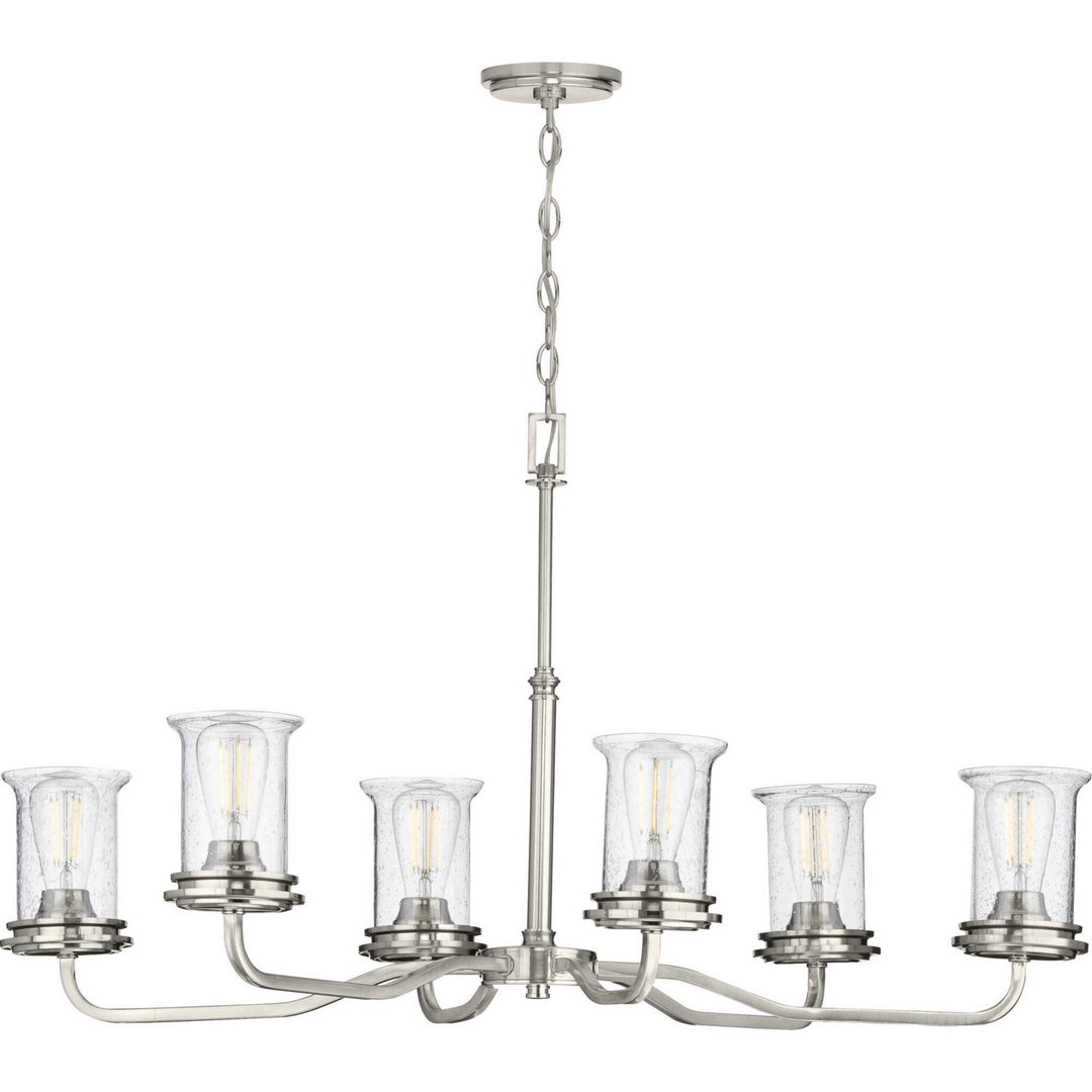 Progress Winslett P400207-009 Chandelier Light - Brushed Nickel