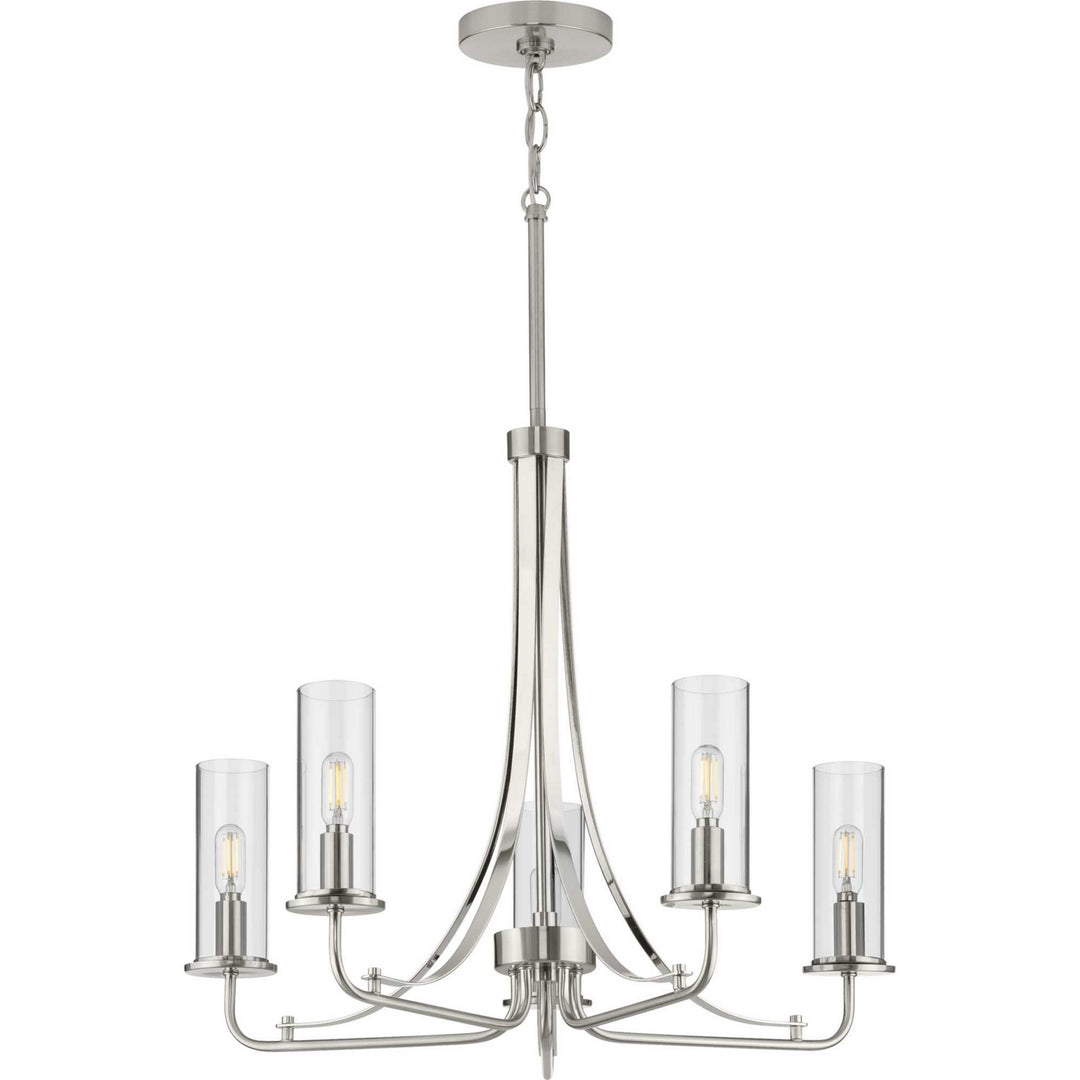 Progress Riley P400209-009 Chandelier Light - Brushed Nickel