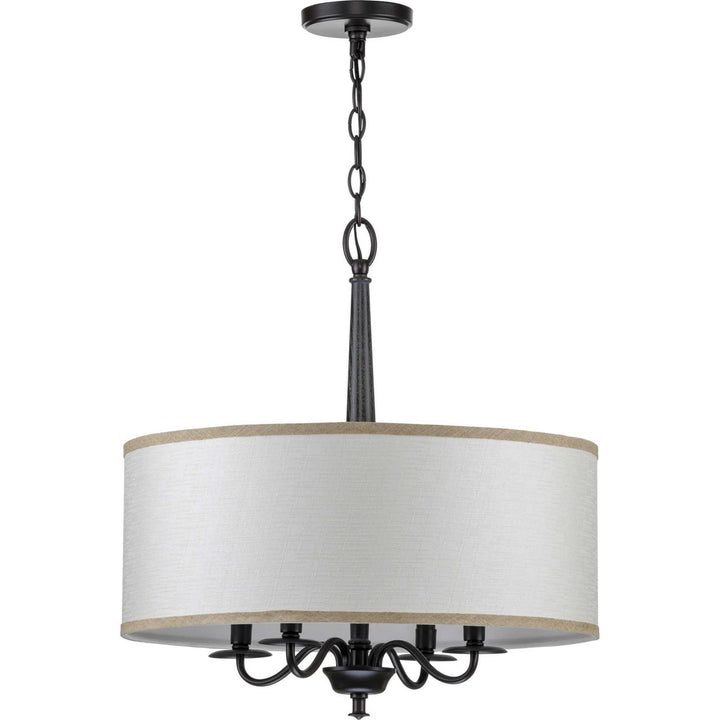 Progress Durrell P400218-031 Chandelier Light - Black