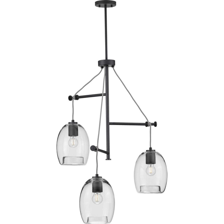 Progress Caisson P500160-143 Chandelier Light - Graphite