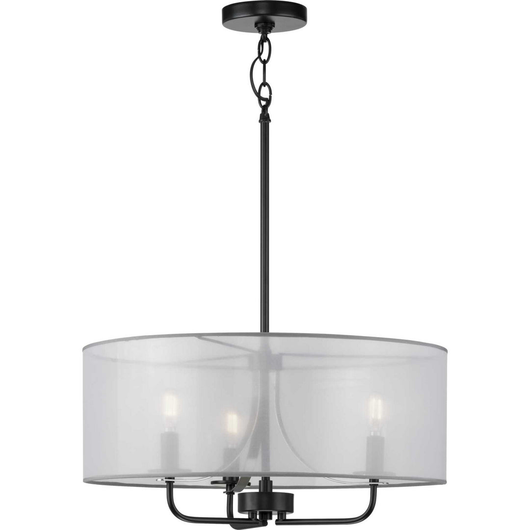 Progress Riley P500243-031 Chandelier Light - Black