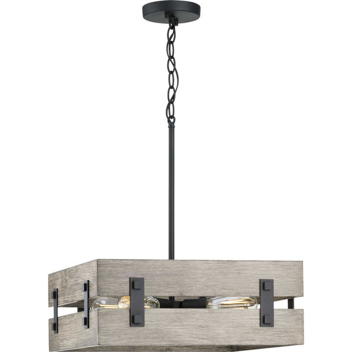 Progress Hemsworth P500277-031 Chandelier Light - Black