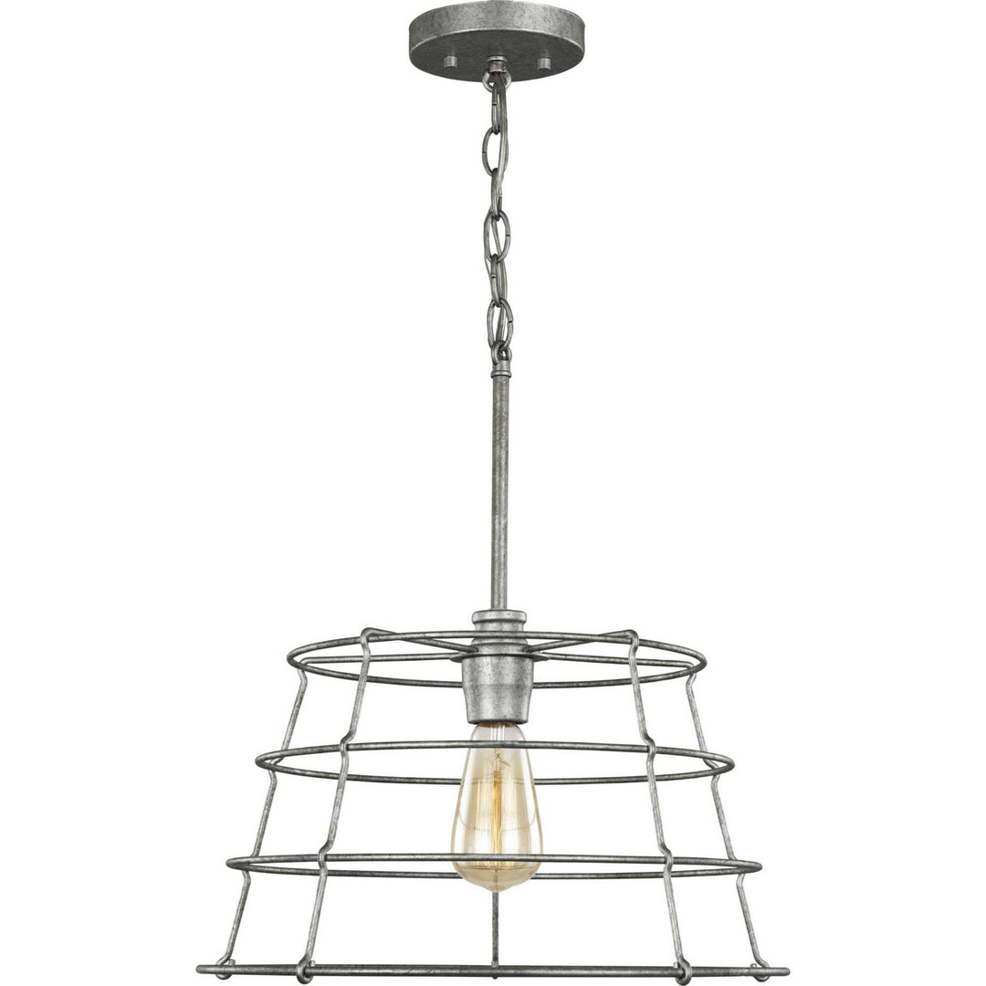 Progress Chambers P500282-141 Pendant Light - Galvanized Finish