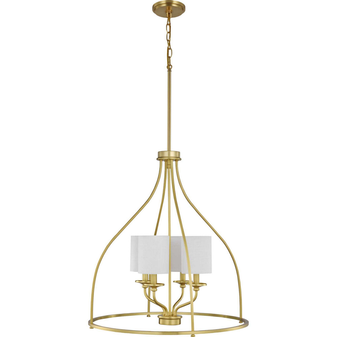 Progress Bonita P500285-012 Chandelier Light - Satin Brass