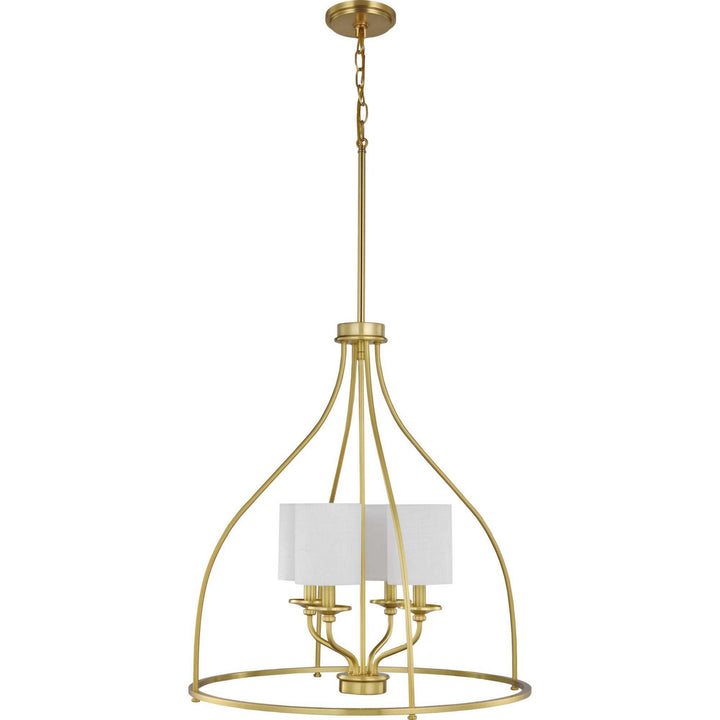 Progress Bonita P500285-012 Chandelier Light - Satin Brass