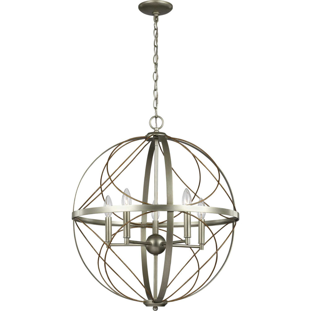 Progress Brandywine P500287-134 Chandelier Light - Silver Ridge