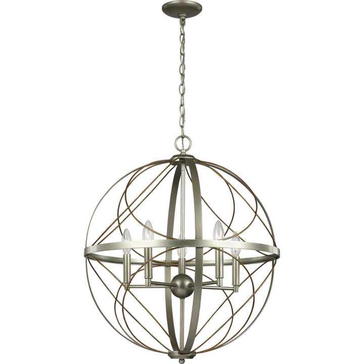 Progress Brandywine P500287-134 Chandelier Light - Silver Ridge