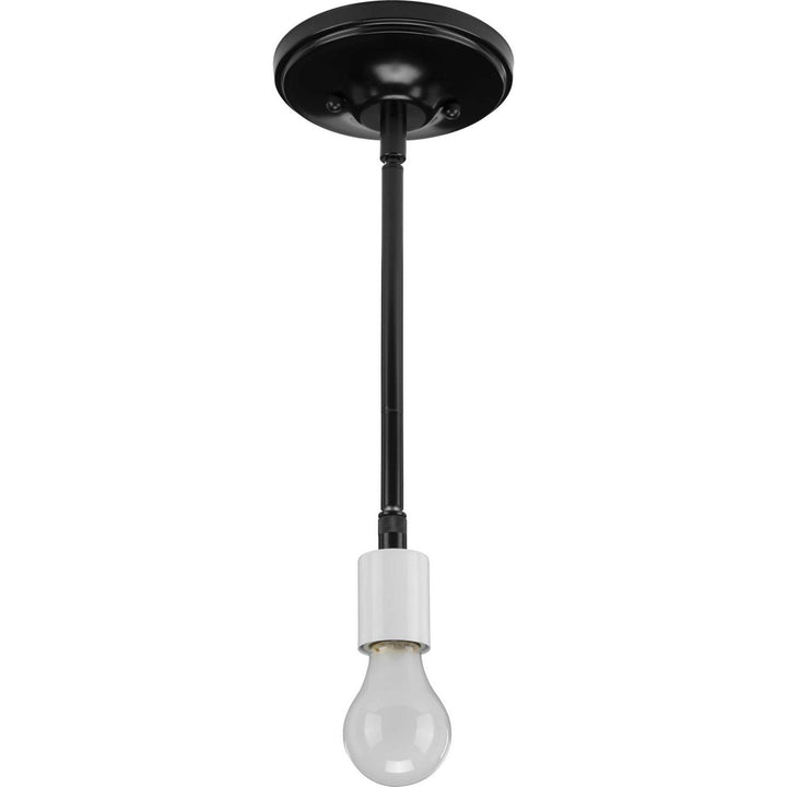 Progress Lighting P5198-31 Markor One Light Pendant Utility Light Black