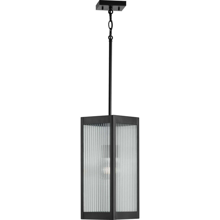 Progress Lighting P550047-031 Felton One Light Hanging Lantern Outdoor Black