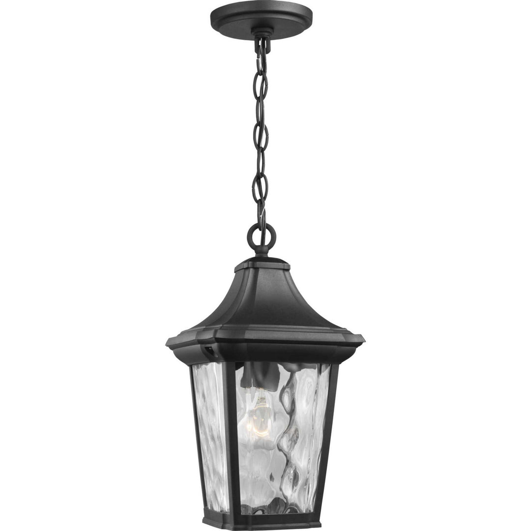Progress Lighting P550062-031 Marquette One Light Hanging Lantern Outdoor Black