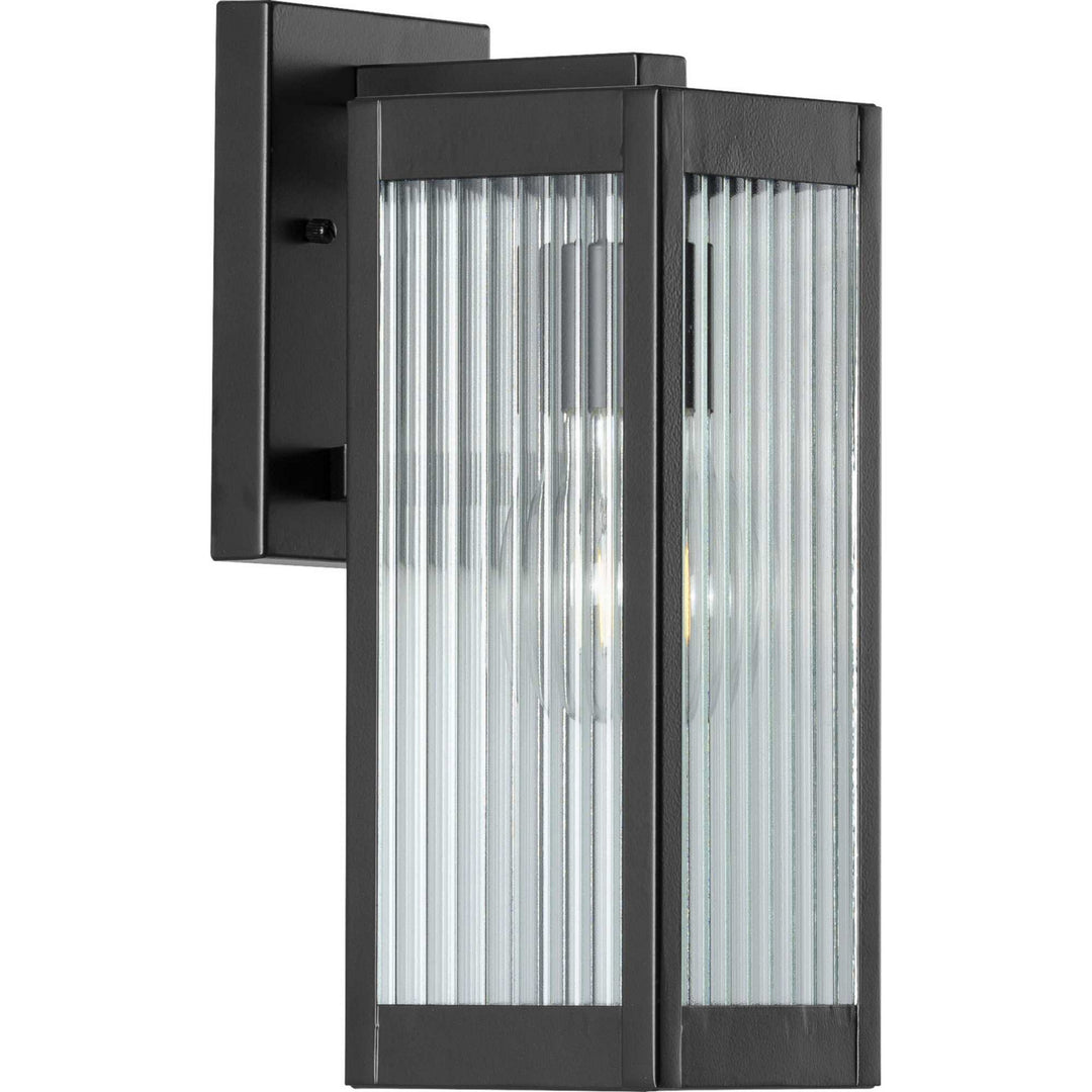 Progress Lighting P560129-031 Felton One Light Wall Lantern Outdoor Black