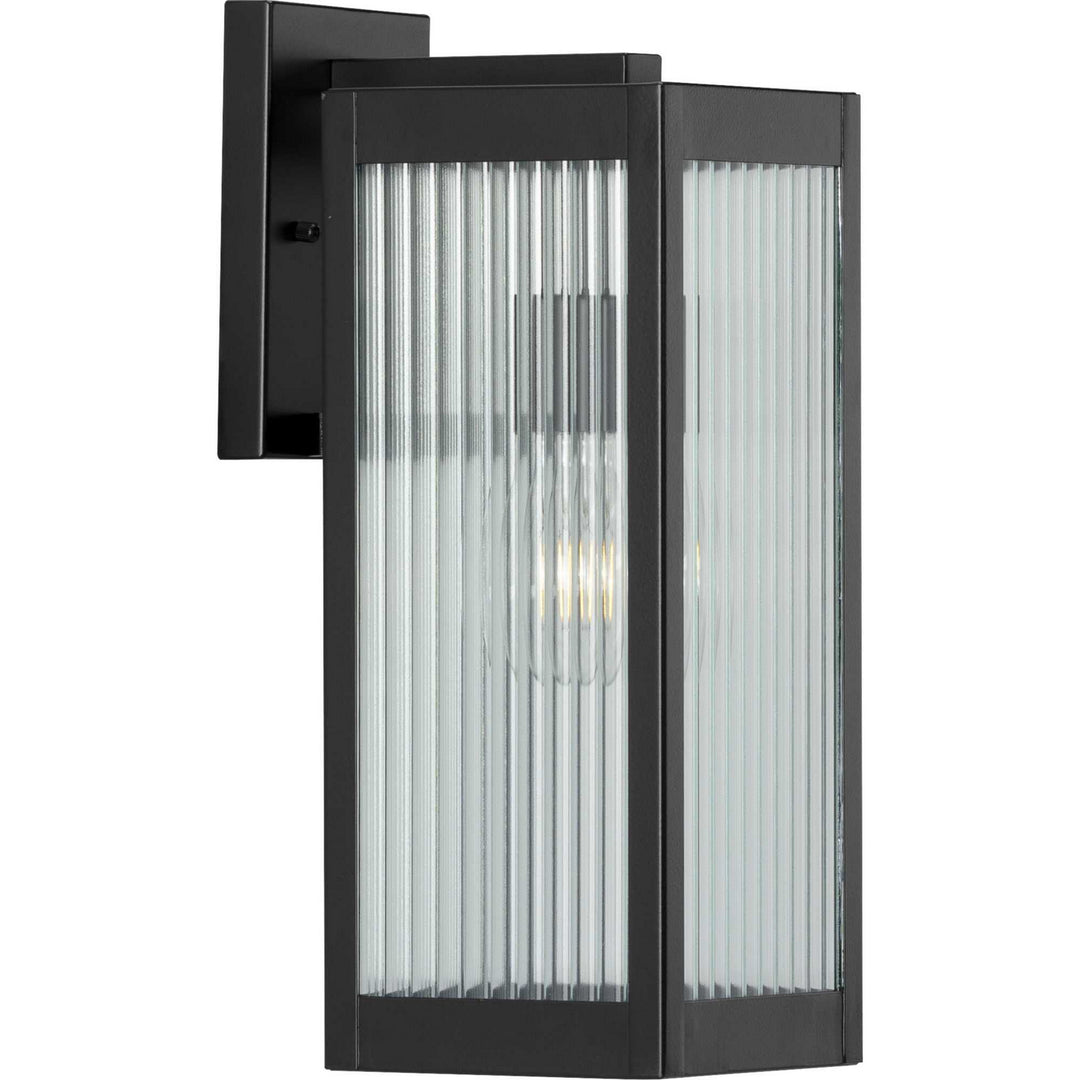 Progress Lighting P560130-031 Felton One Light Wall Lantern Outdoor Black