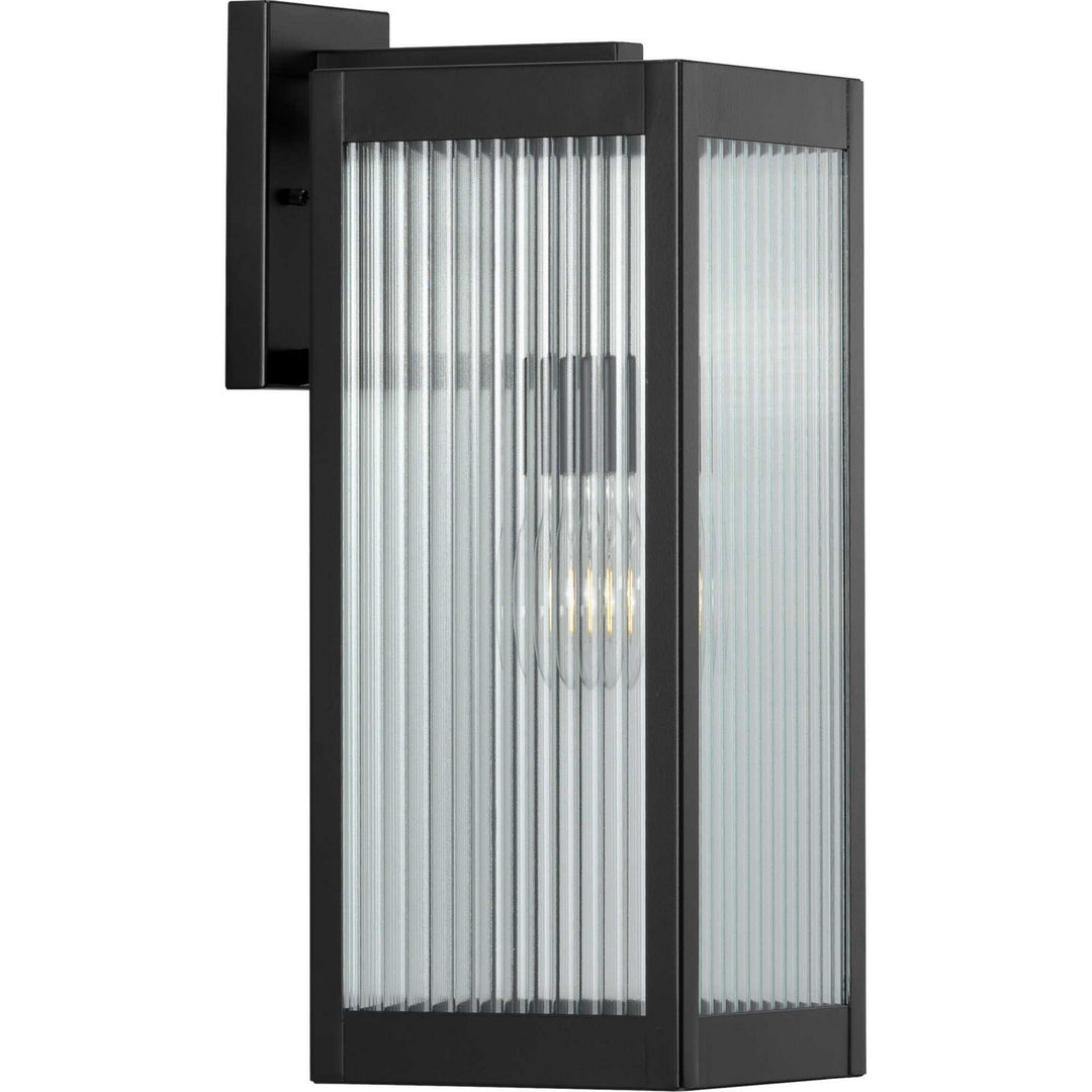 Progress Lighting P560131-031 Felton One Light Wall Lantern Outdoor Black