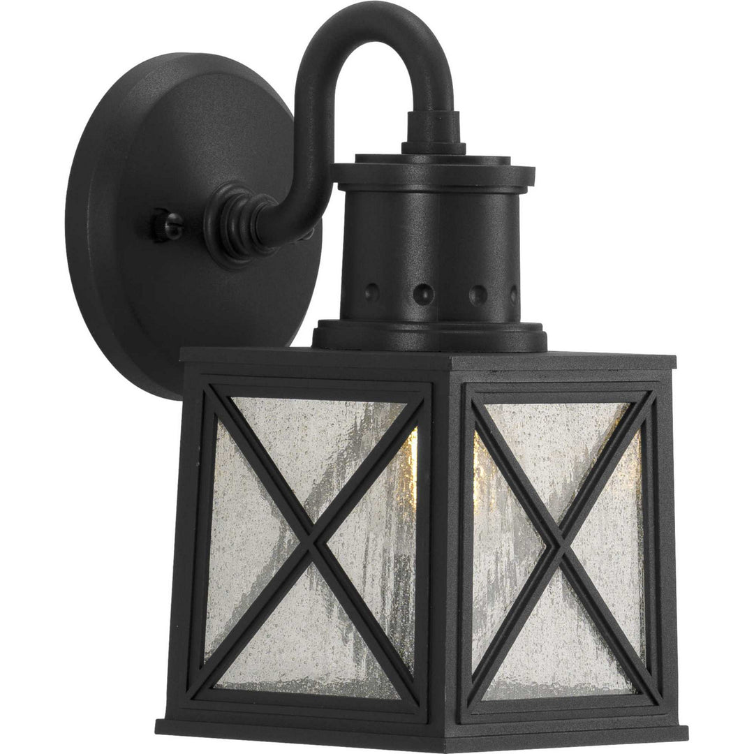 Progress Lighting P560163-031 Seagrove One Light Wall Lantern Outdoor Black