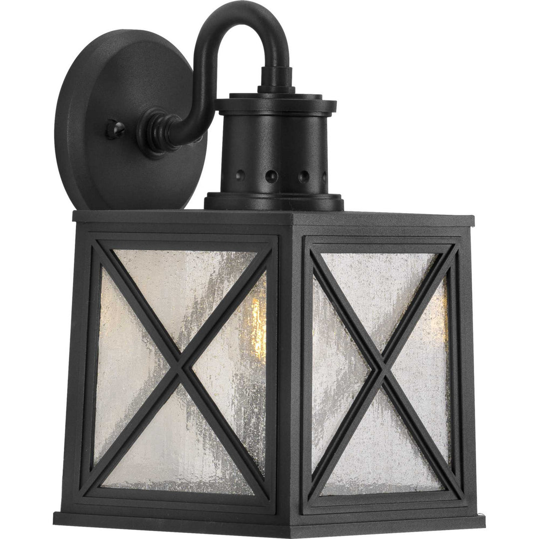 Progress Lighting P560164-031 Seagrove One Light Wall Lantern Outdoor Black