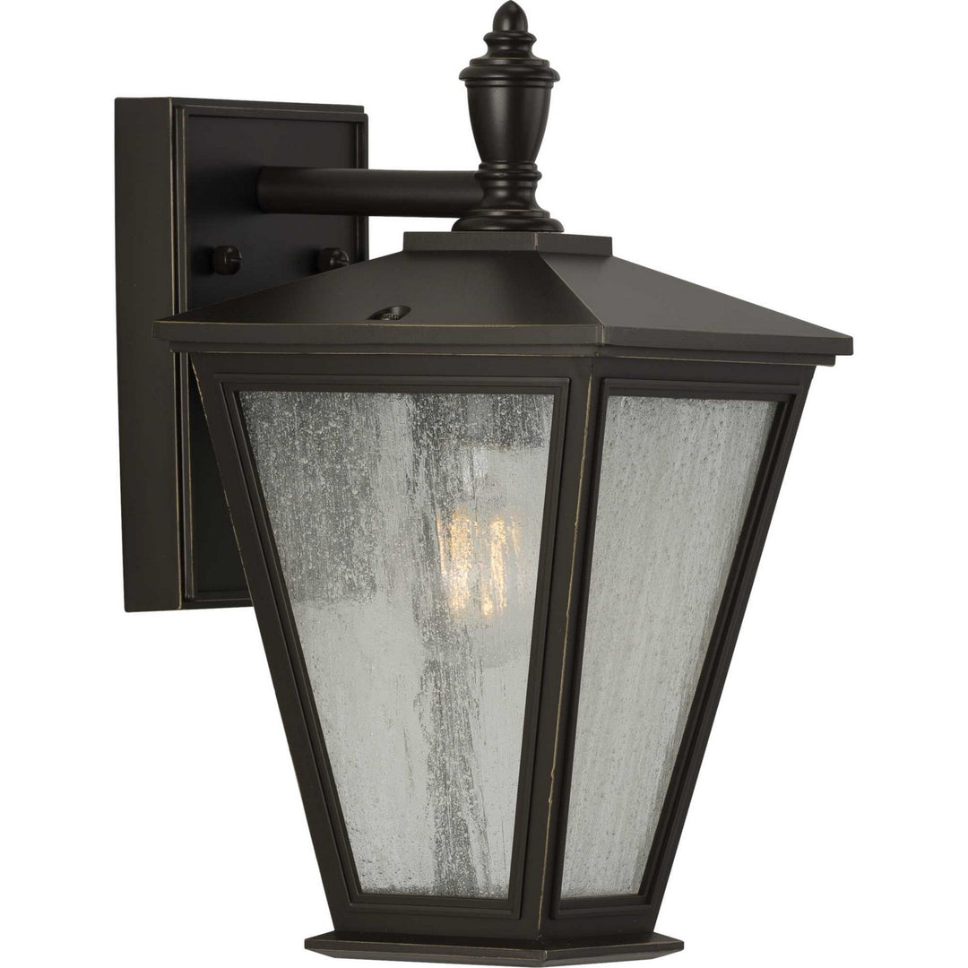 Progress Lighting P560166-020 Cardiff One Light Wall Lantern Outdoor Bronze / Dark