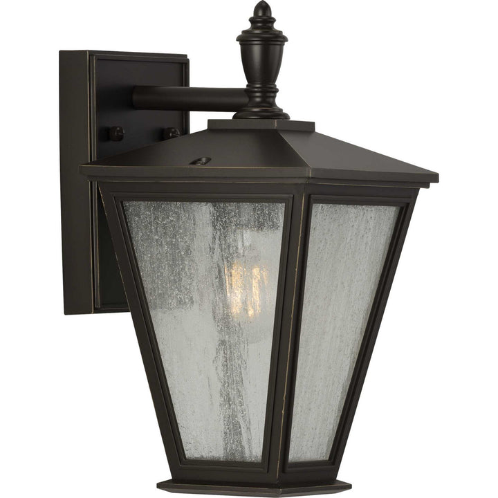 Progress Lighting P560166-020 Cardiff One Light Wall Lantern Outdoor Bronze / Dark