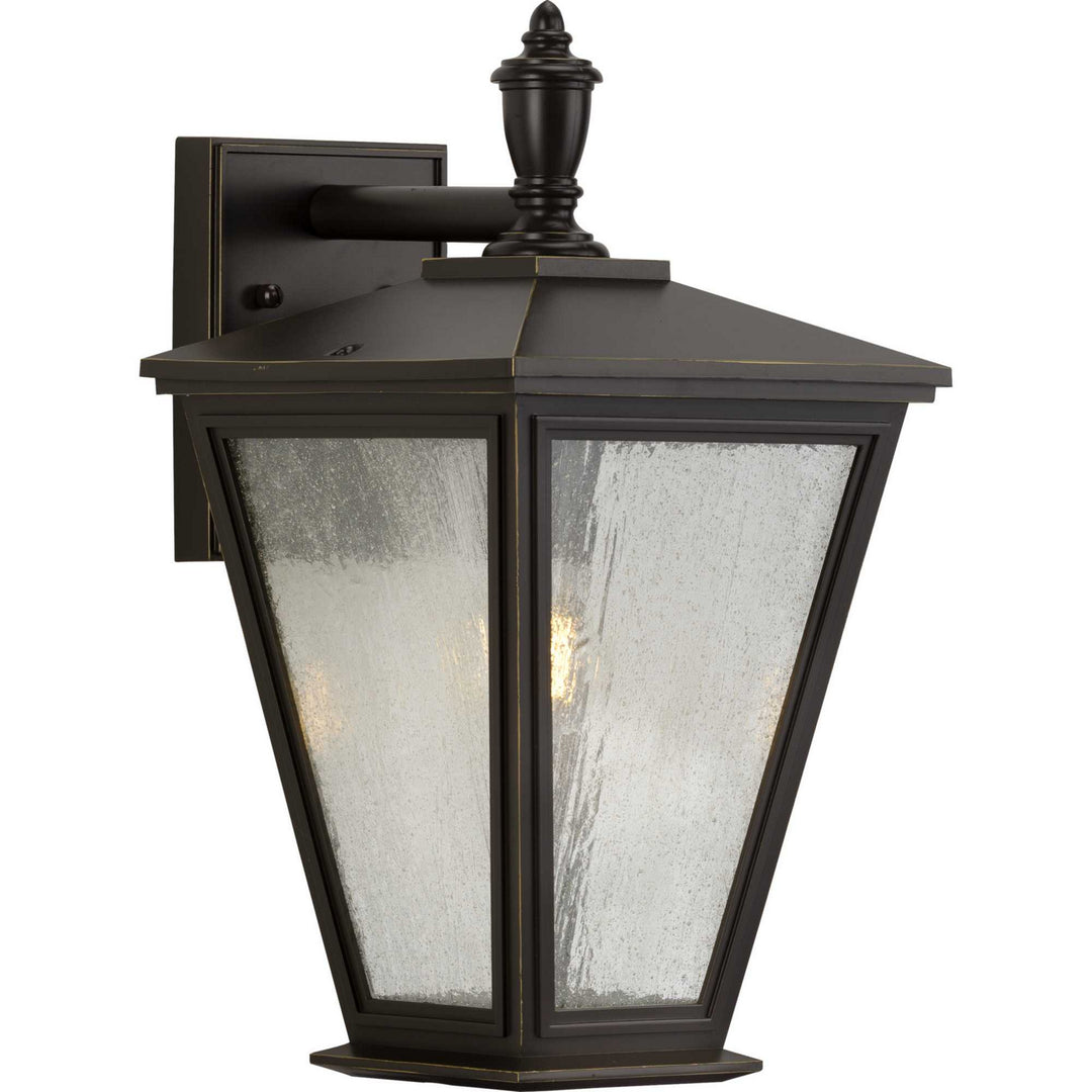 Progress Lighting P560167-020 Cardiff One Light Wall Lantern Outdoor Bronze / Dark