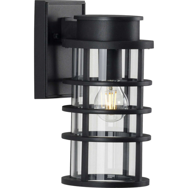 Progress Lighting P560168-031 Port Royal One Light Wall Lantern Outdoor Black