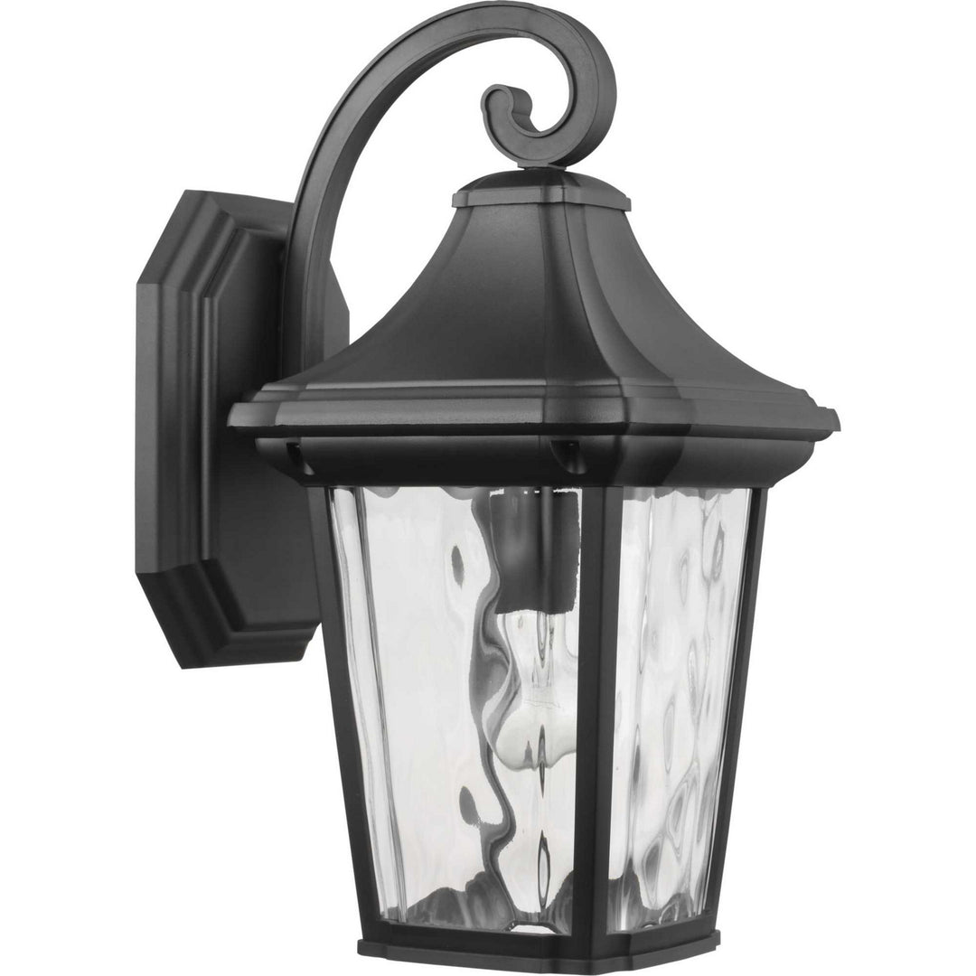 Progress Lighting P560173-031 Marquette One Light Wall Lantern Outdoor Black