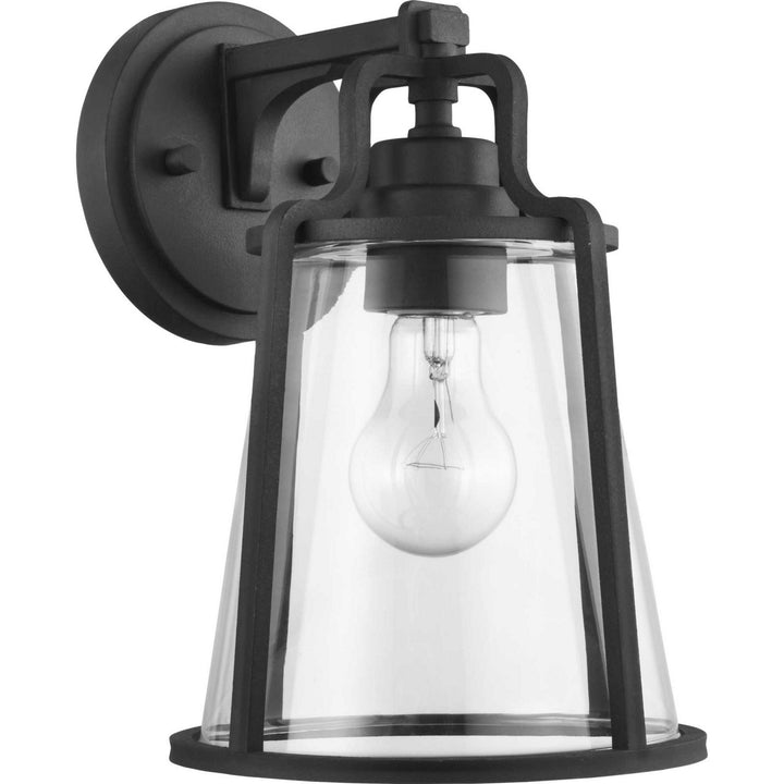 Progress Lighting P560178-031 Benton Harbor One Light Wall Lantern Outdoor Black