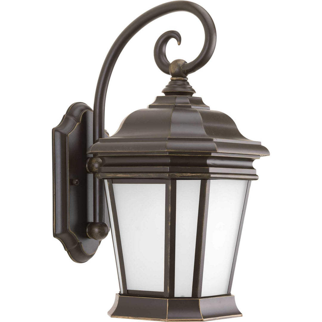 Progress Lighting P5686-108MD Crawford One Light Wall Lantern Outdoor Bronze / Dark