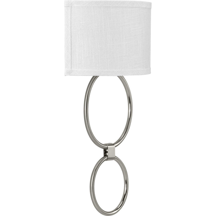 Progress LED Shaded Sconce P710058-009-30 Wall Light - Brushed Nickel