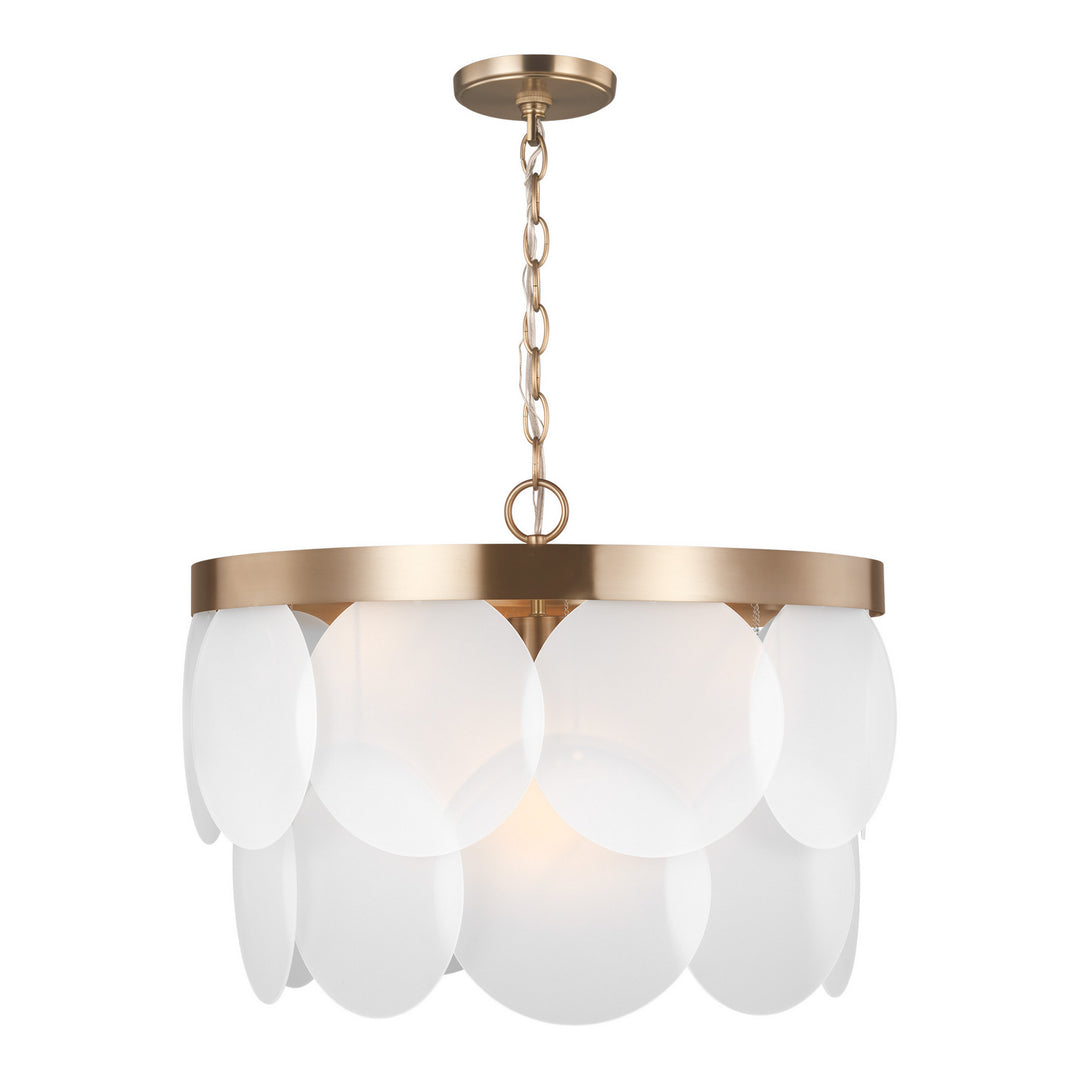 Visual Comfort Studio Mellita 5102506-848 Chandelier Light - Satin Brass