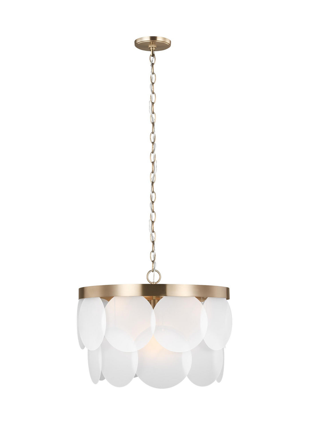 Visual Comfort Studio Mellita 5102506EN-848 Chandelier Light - Satin Brass