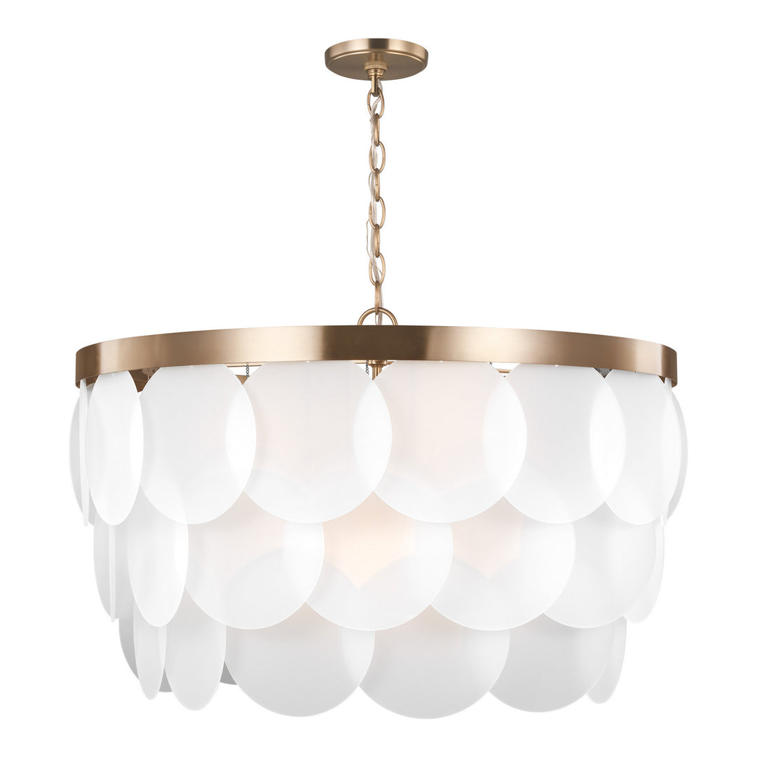 Visual Comfort Studio Mellita 5202508-848 Chandelier Light - Satin Brass