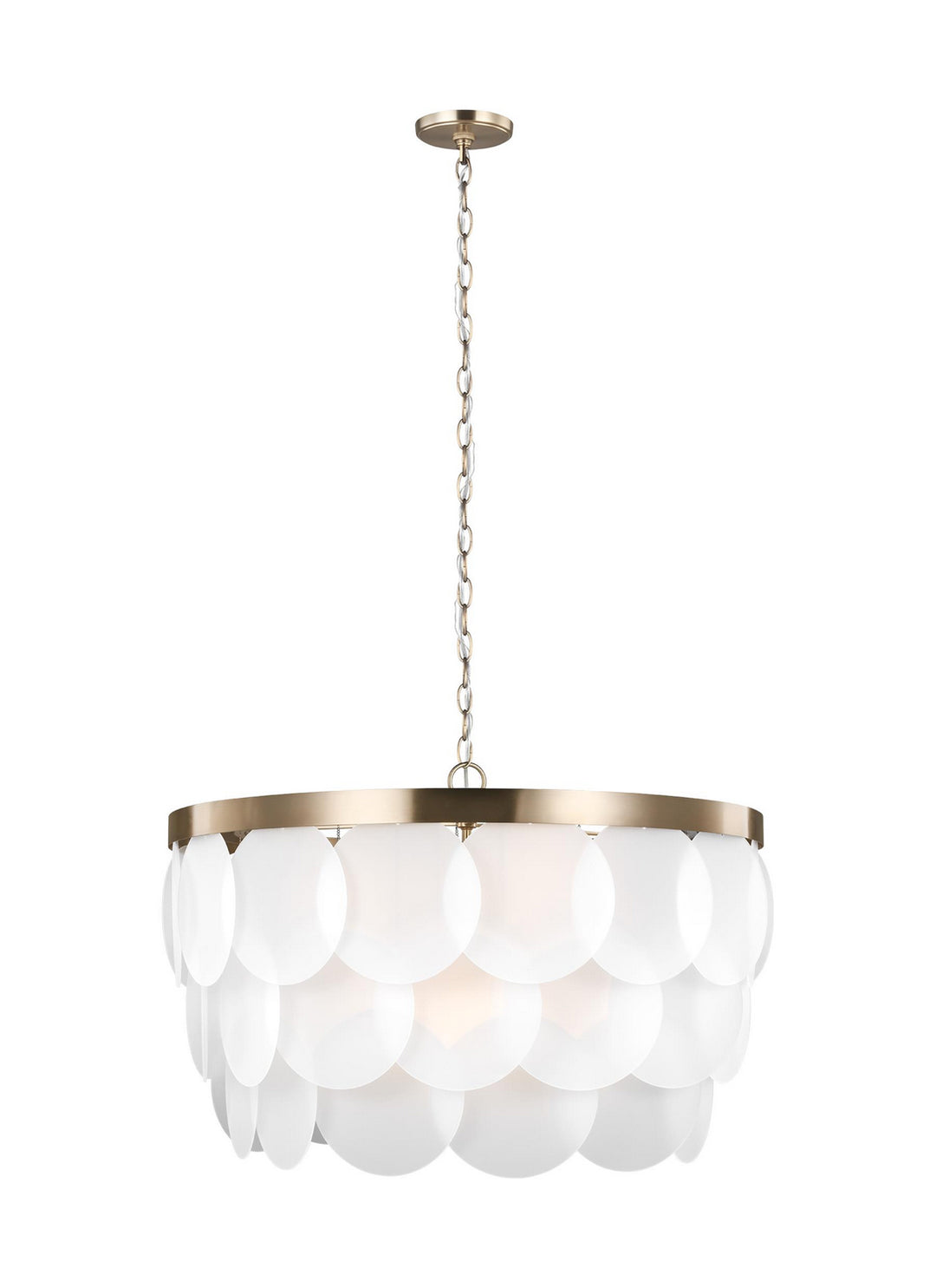 Visual Comfort Studio Mellita 5202508EN-848 Chandelier Light - Satin Brass