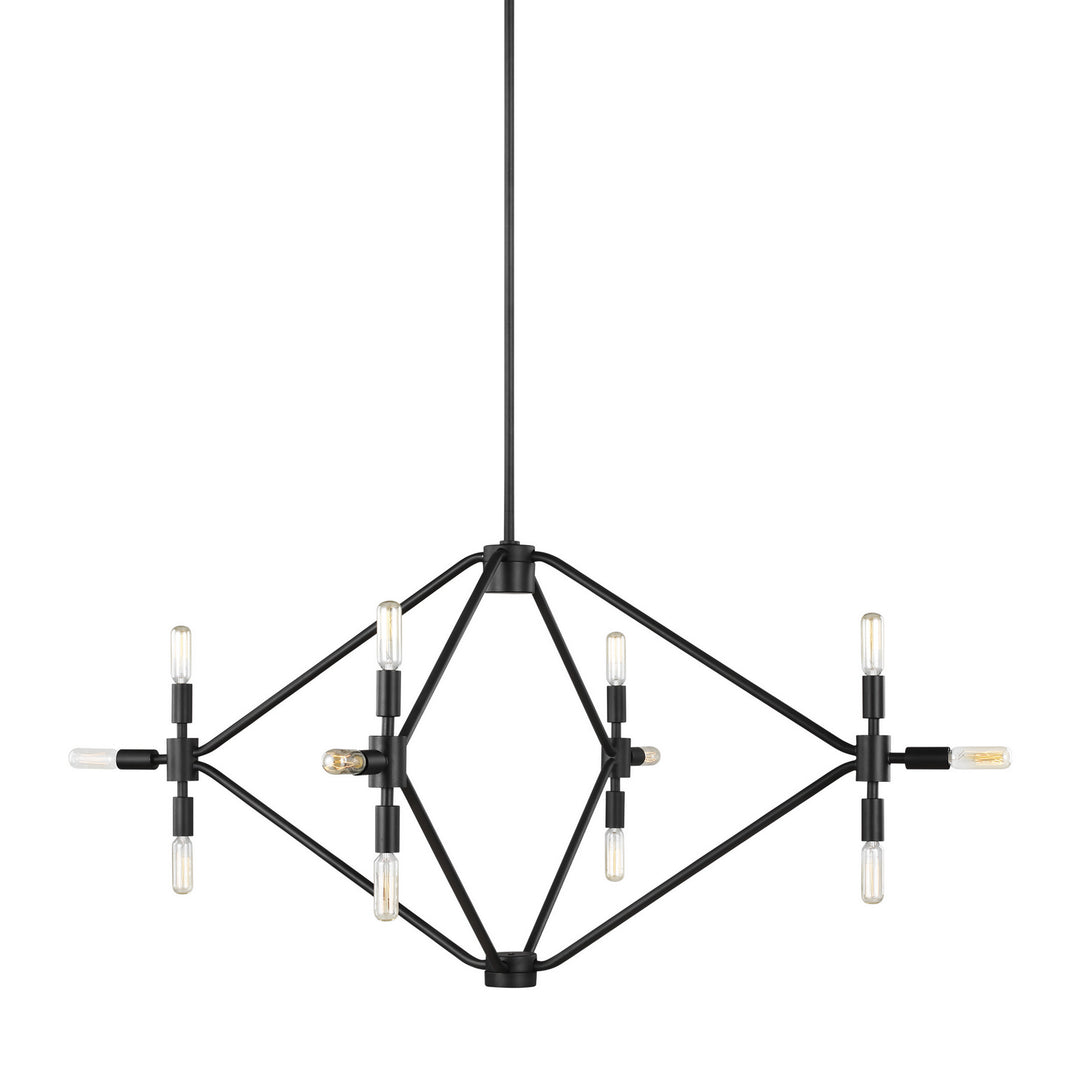 Visual Comfort Studio Wyn 5206712-112 Chandelier Light - Midnight Black