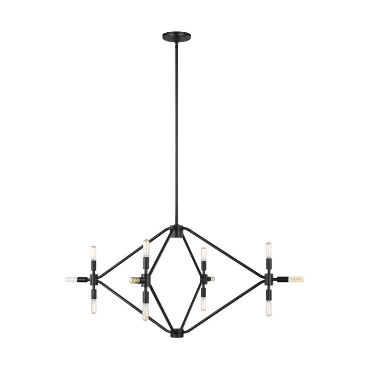 Visual Comfort Studio Wyn 5206712-112 Chandelier Light - Midnight Black