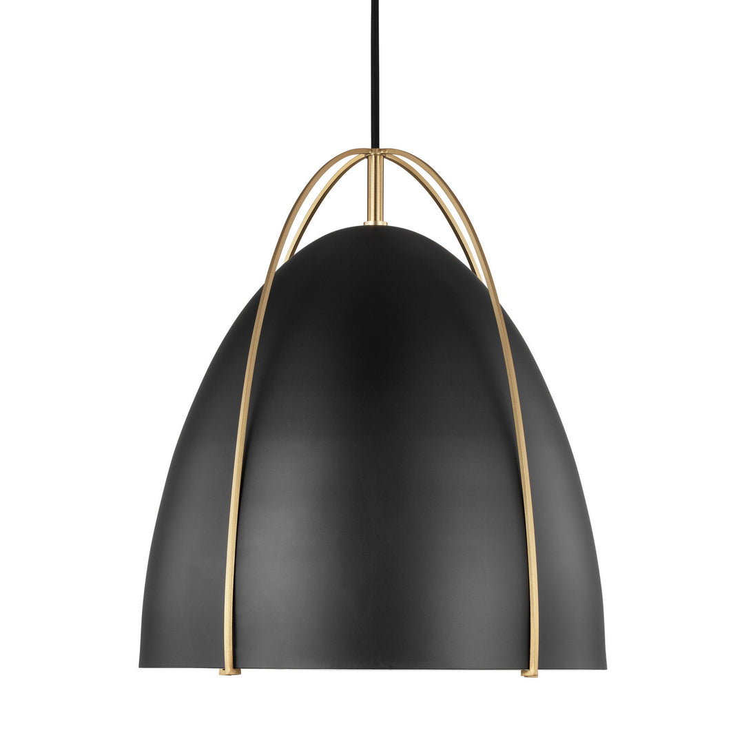 Visual Comfort Studio Norman 6551701-848 Pendant Light - Satin Brass