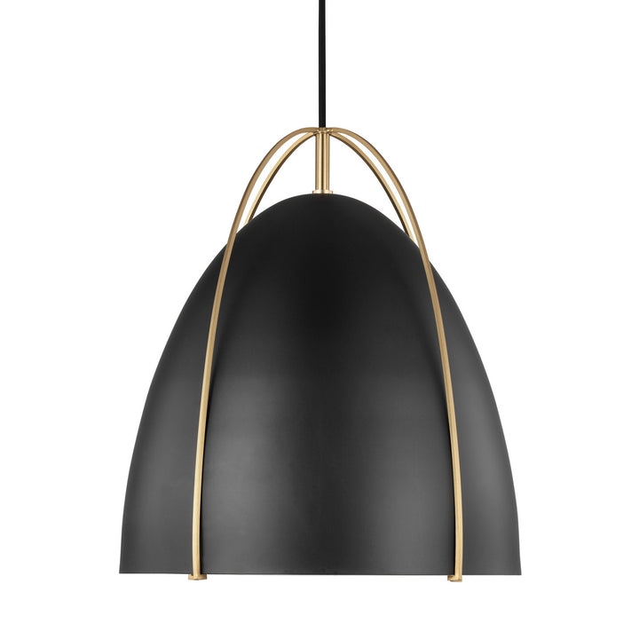 Visual Comfort Studio Norman 6551701-848 Pendant Light - Satin Brass