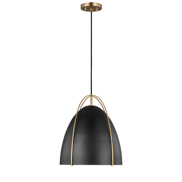 Visual Comfort Studio Norman 6551701-848 Pendant Light - Satin Brass