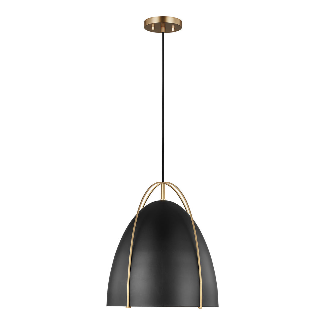 Visual Comfort Studio Norman 6551701EN3-848 Pendant Light - Satin Brass