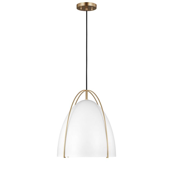 Visual Comfort Studio Norman 6551801-848 Pendant Light - Satin Brass