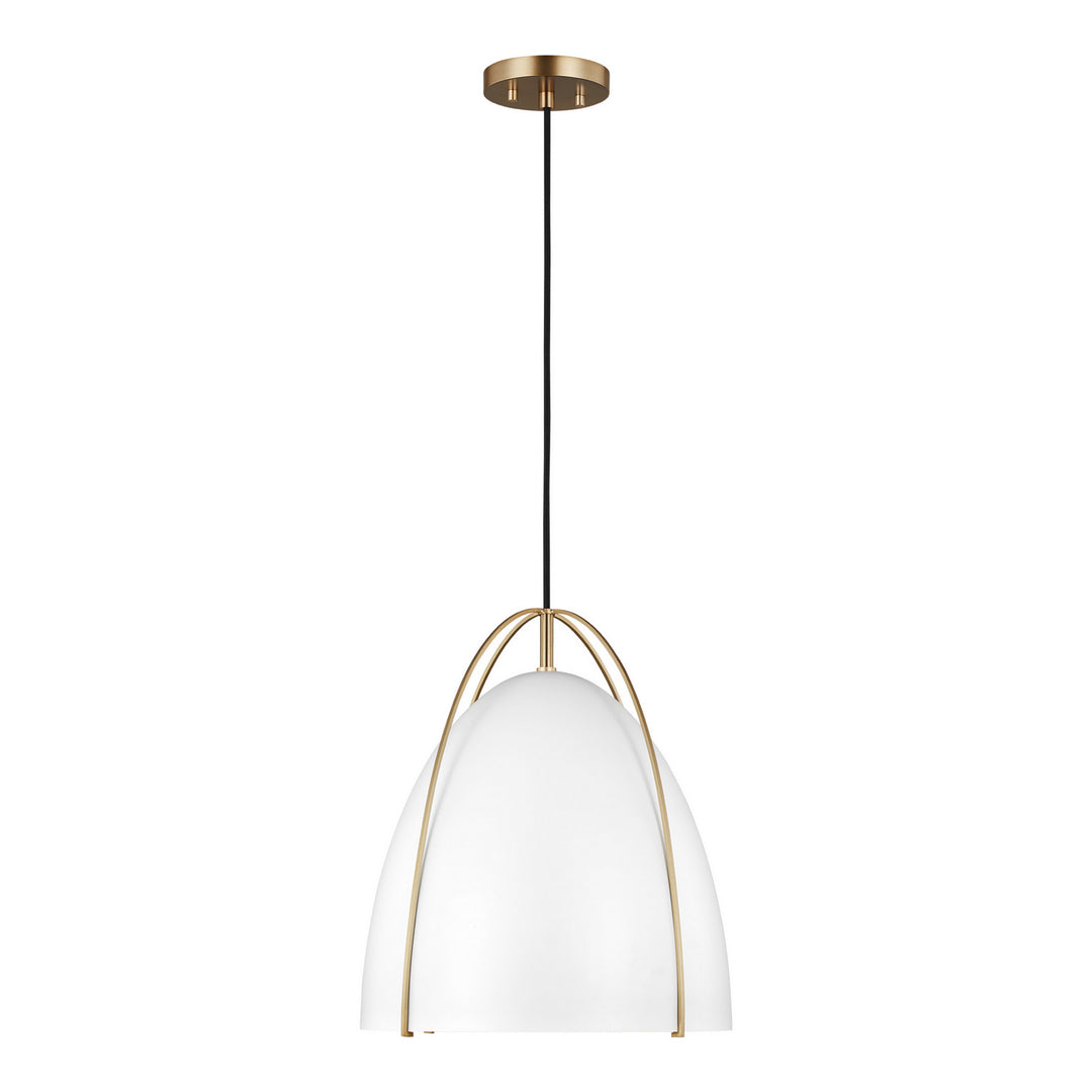 Visual Comfort Studio Norman 6551801EN3-848 Pendant Light - Satin Brass