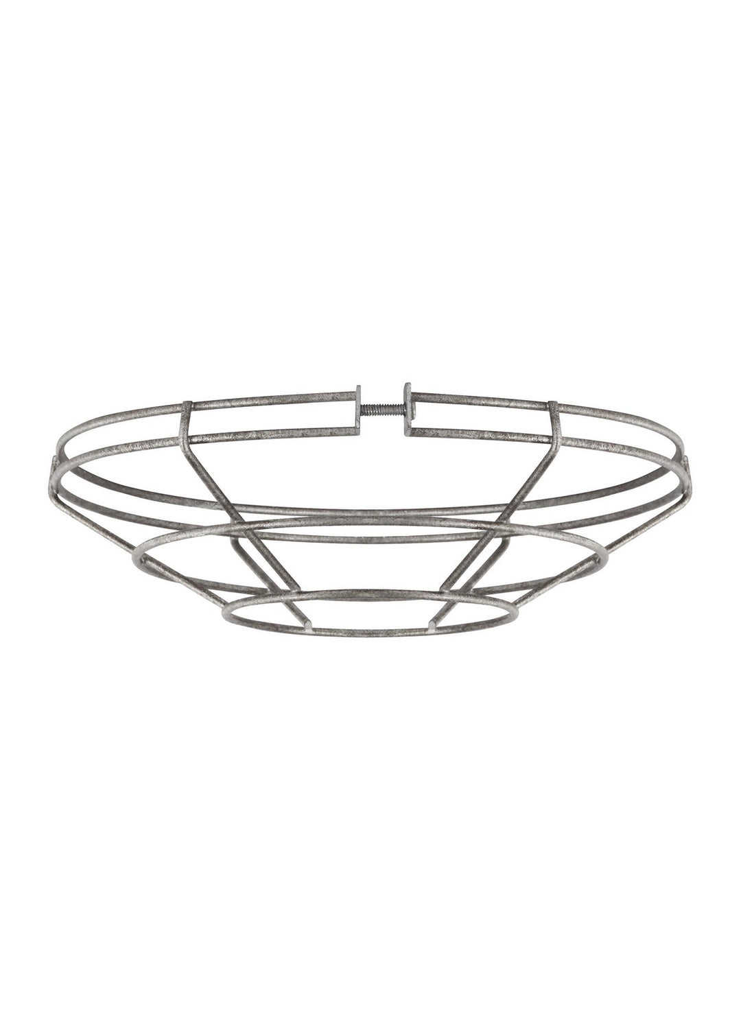 Visual Comfort Studio 95374-57 Barn Light Cage Lamp Shade Pewter, Nickel, Silver