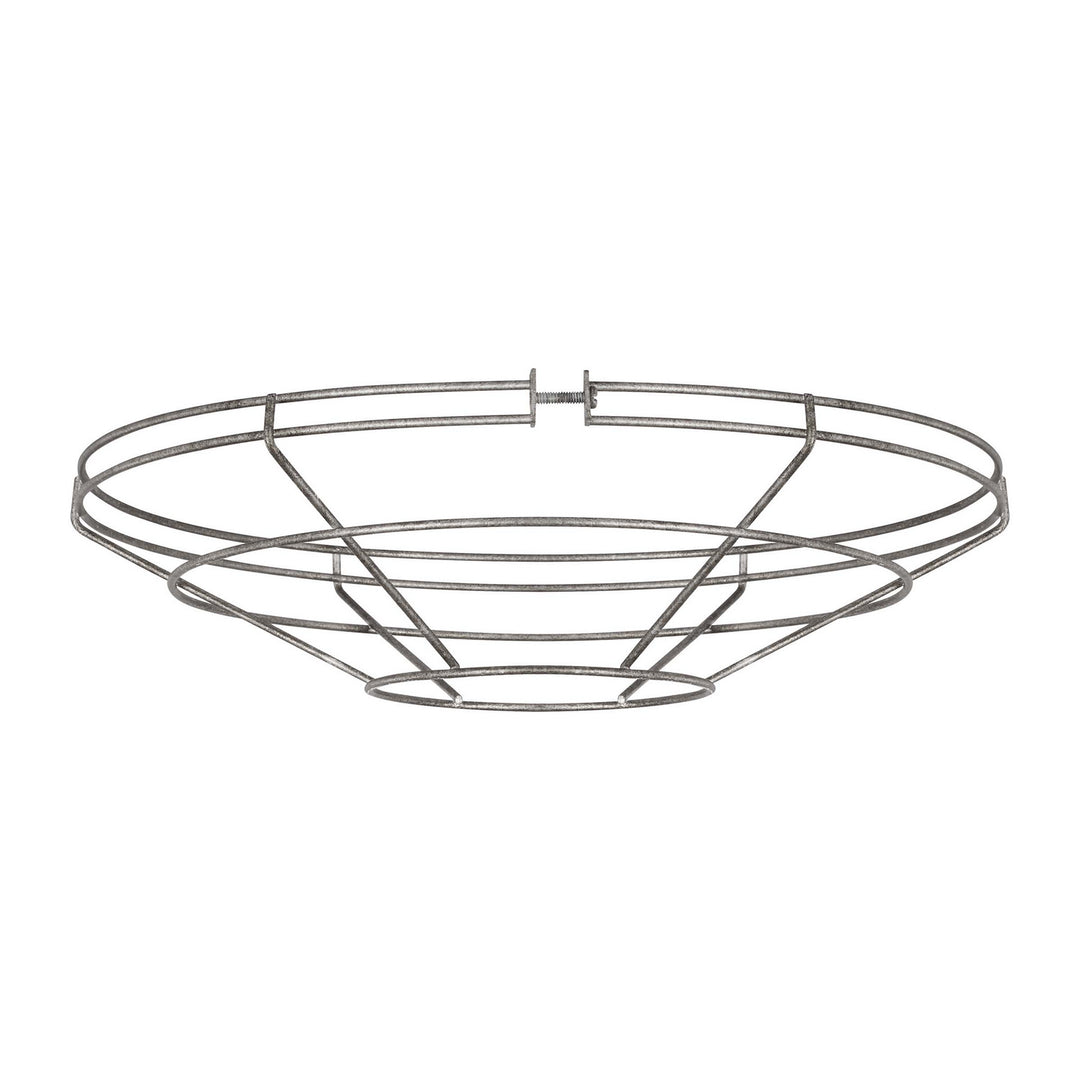 Visual Comfort Studio 96374-57 Barn Light Cage Outdoor Pewter, Nickel, Silver